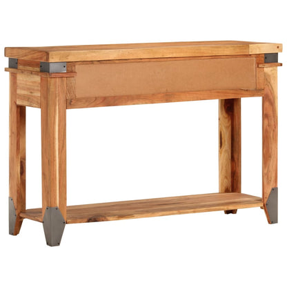 Console table 110x34x74 cm solid acacia wood