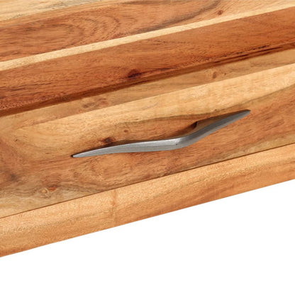 Console table 110x34x74 cm solid acacia wood