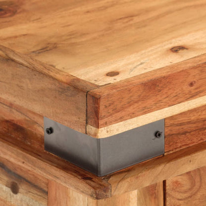 Console table 110x34x74 cm solid acacia wood