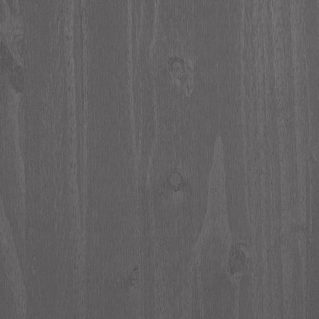HAMAR bedside table 40x35x44.5 cm solid pine light grey