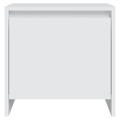 Mesa de cabeceira 45x34x44,5 cm aglomerado branco