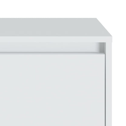 Mesa de cabeceira 45x34x44,5 cm aglomerado branco
