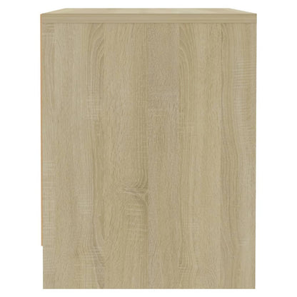 Mesa cabeceira 45x34x44,5cm derivados madeira carvalho sonoma