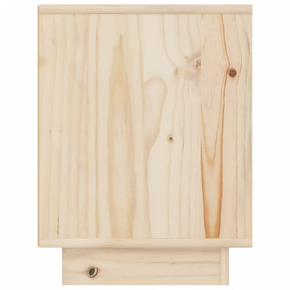 Bedside tables 2 pcs 40x30x40 cm solid pine wood