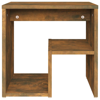 Bedside table 40x30x40 cm processed wood smoked oak