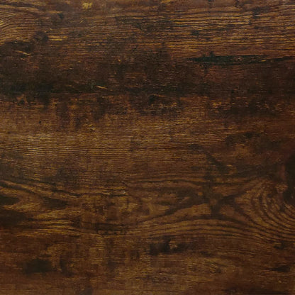 Bedside tables with drawer 2 pcs smoked oak