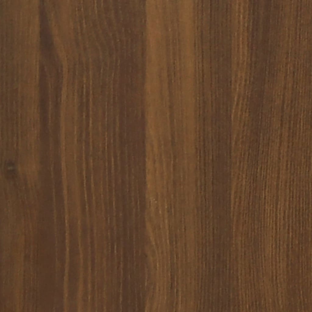 Bedside tables with drawer 2 pcs brown oak