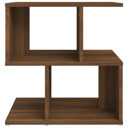 Bedside tables 2pcs 50x30x51.5cm derived from cast oak wood.