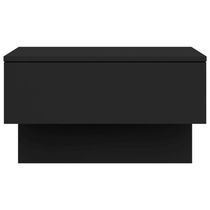 Mesa de cabeceira montagem na parede preto