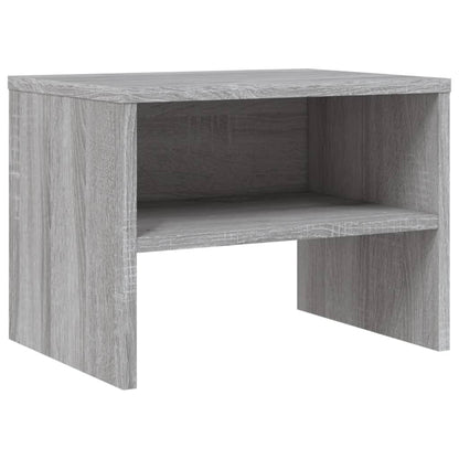 Bedside table 2 pcs 40x30x30 cm wood derivatives gray sonoma