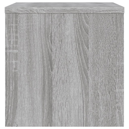 Bedside table 2 pcs 40x30x30 cm wood derivatives gray sonoma