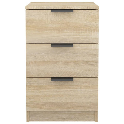 Mesa de cabeceira 40x36x65 cm cor carvalho sonoma