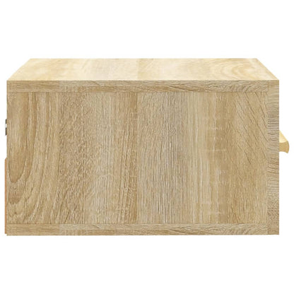 Bedside tables wall 2 pcs 35x35x20 cm color Sonoma oak