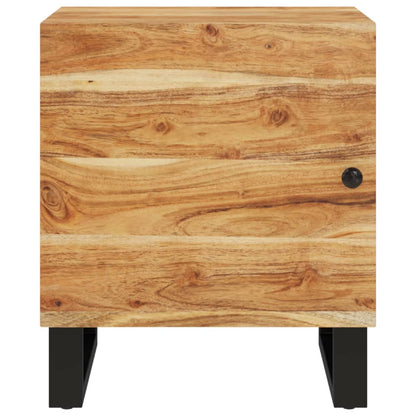 Bedside table 40x33x46 cm solid acacia wood