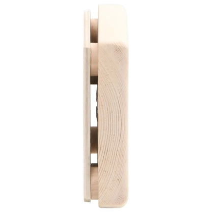 2 in 1 sauna hygrothermograph/timer set. solid pine sand