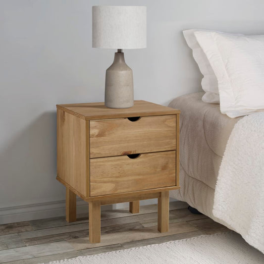 OTTA bedside table 45x39x57 cm solid pine