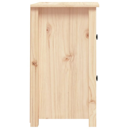 Mesa de cabeceira 40x35x61,5 cm madeira de pinho maciça