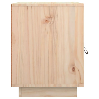 Mesa de cabeceira 40x34x45 cm madeira de pinho maciça