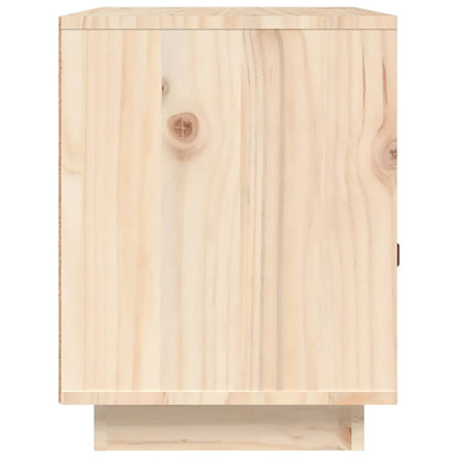 Mesa de cabeceira 40x34x45 cm madeira de pinho maciça
