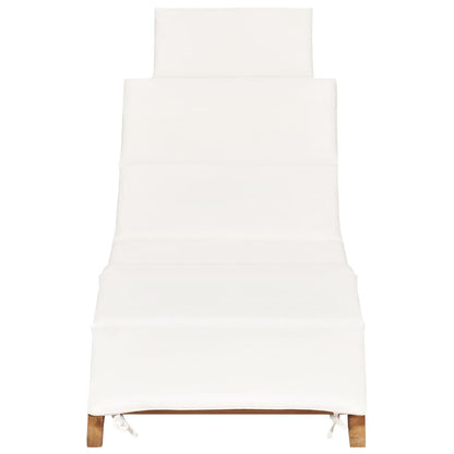 Sun loungers with cushions 2 pcs solid teak wood