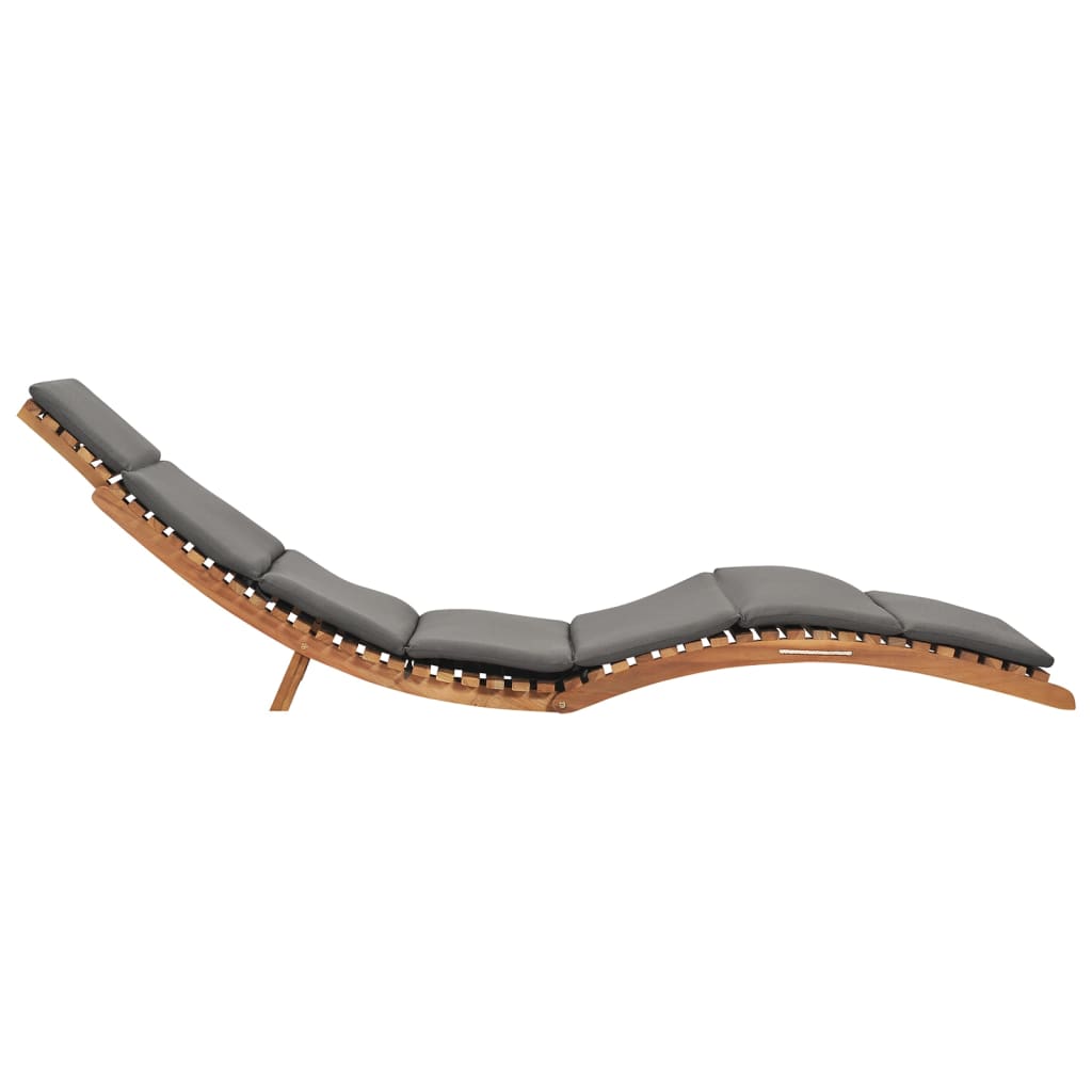 Sun loungers with cushions 2 pcs solid teak wood