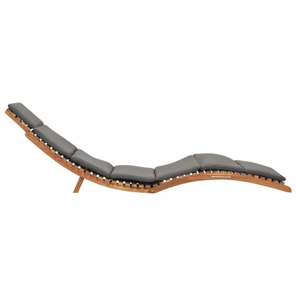 Sun loungers with cushions 2 pcs solid teak wood