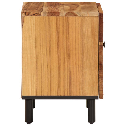 Bedside tables 2 pcs 40x33x46 cm solid acacia wood