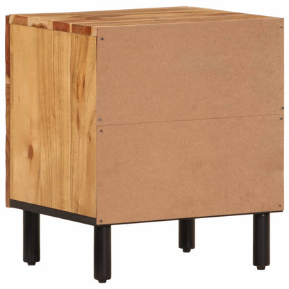 Bedside tables 2 pcs 40x33x46 cm solid acacia wood