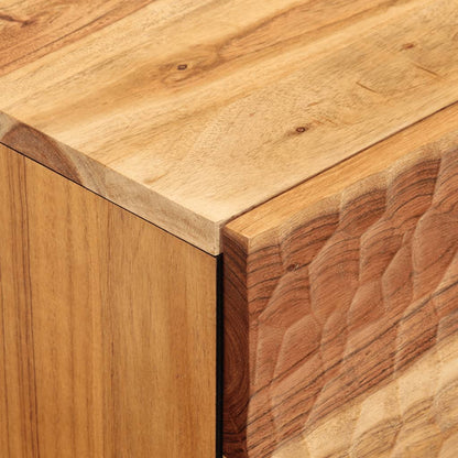 Bedside tables 2 pcs 40x33x46 cm solid acacia wood