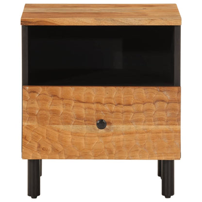 Bedside table 40x33x46 cm solid acacia wood