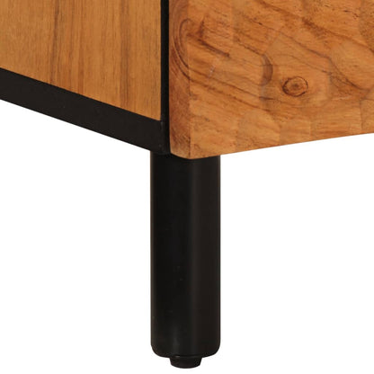 Bedside table 40x33x46 cm solid acacia wood