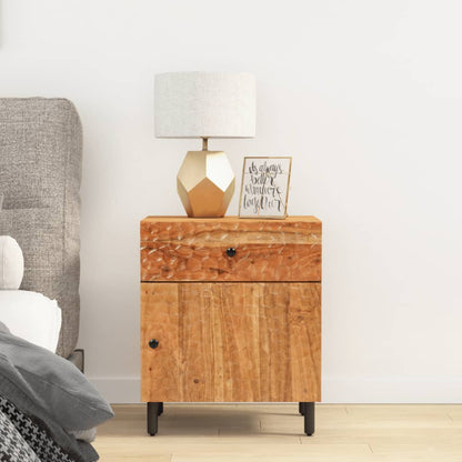 Bedside table 50x33x60 cm solid acacia wood