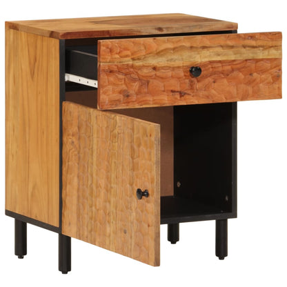 Bedside table 50x33x60 cm solid acacia wood