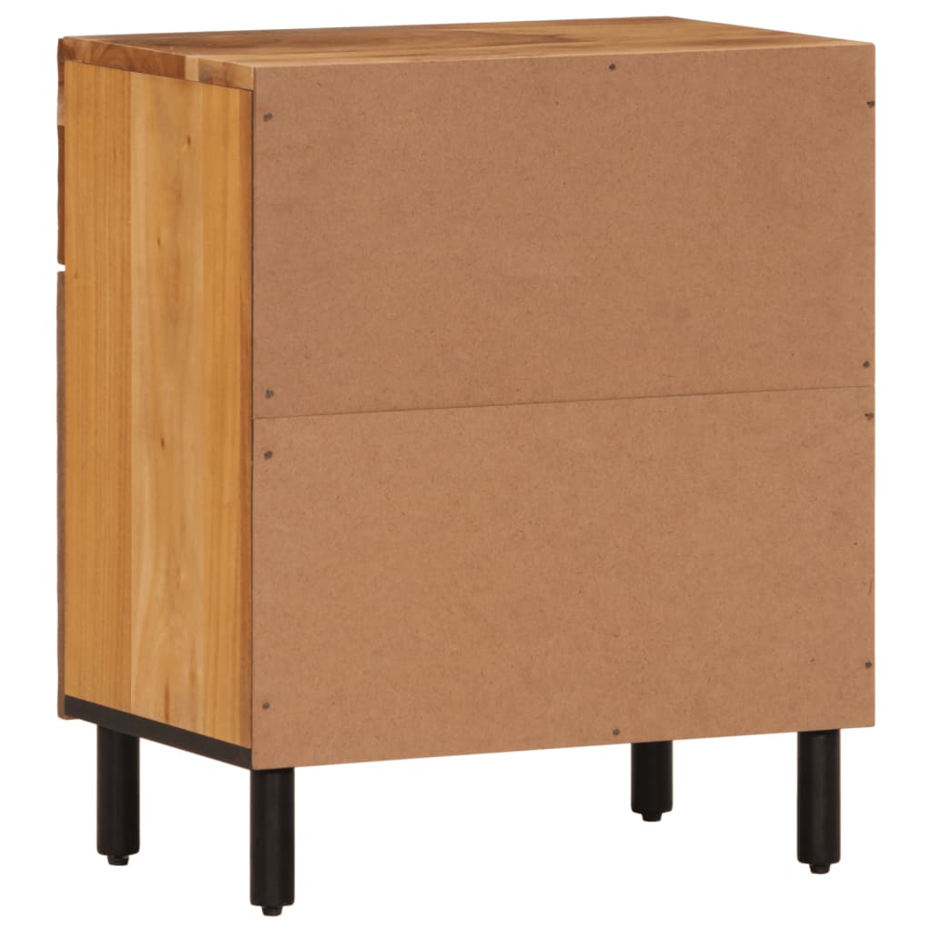 Bedside table 50x33x60 cm solid acacia wood