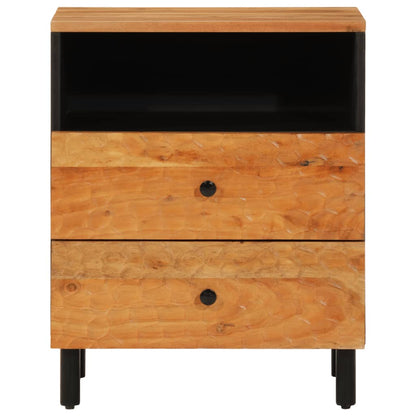 Bedside table 50x33x60 cm solid acacia wood