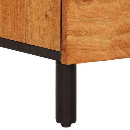 Bedside table 50x33x60 cm solid acacia wood