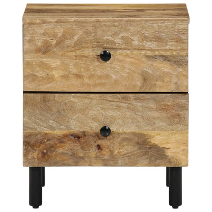 Bedside tables 2 pcs 40x33x46 cm solid mango wood