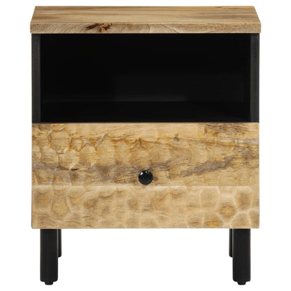Bedside table 40x33x46 cm solid mango wood