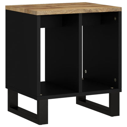 Side table 40x31x46 cm solid mango wood/wood derivative
