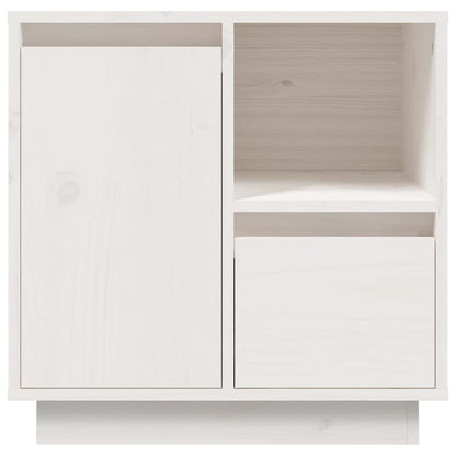 Bedside tables 2 pcs 50x34x50 cm solid pine white