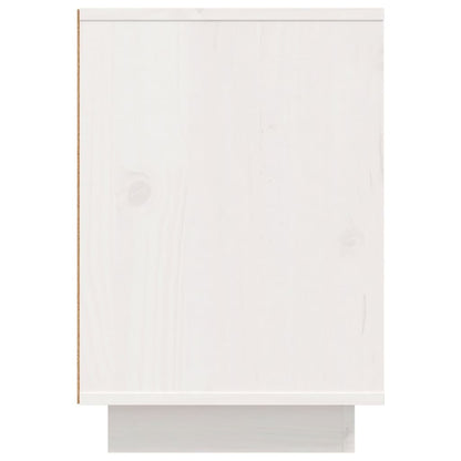 Bedside tables 2 pcs 50x34x50 cm solid pine white