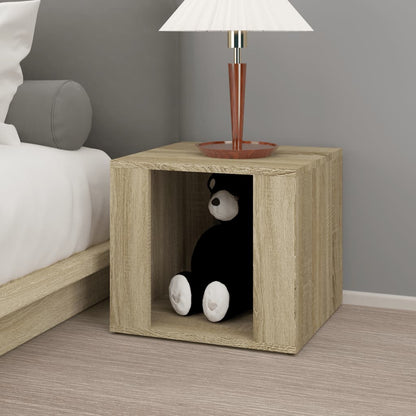 Bedside table 41x40x36 cm wood derivatives Sonoma oak