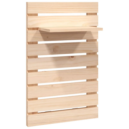 Wall Mount Shelves 2 pcs Solid Pine
