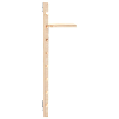 Wall Mount Shelves 2 pcs Solid Pine