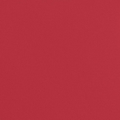 Folding sun lounger oxford fabric/red powder coated steel
