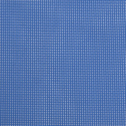 Folding beach chairs 2pcs textilene/powder coated steel blue