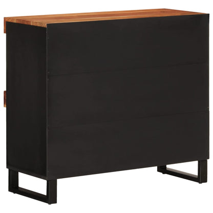 Support unit 85x33x75 cm solid acacia wood