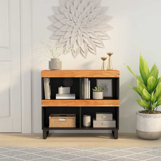 Support unit 85x33x75 cm solid acacia wood