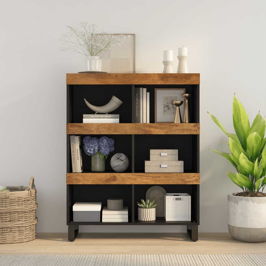 Support unit 85x33x107 cm solid mango wood