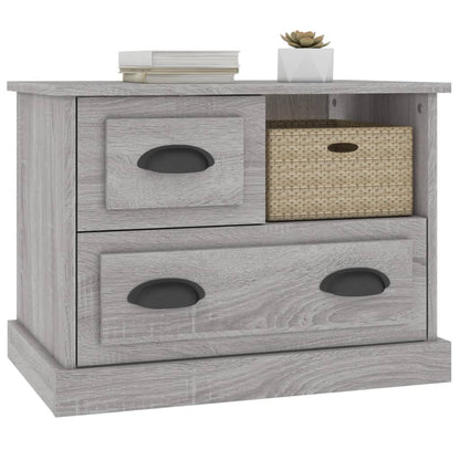 Bedside table 60x39x45 cm Sonoma grey